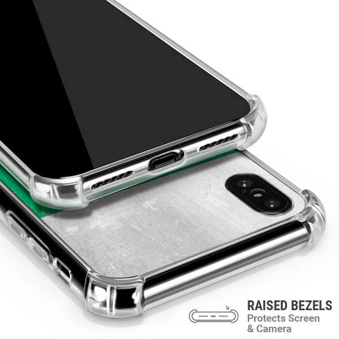 Pakistan Flag Distressed iPhone XS Max Clear Case